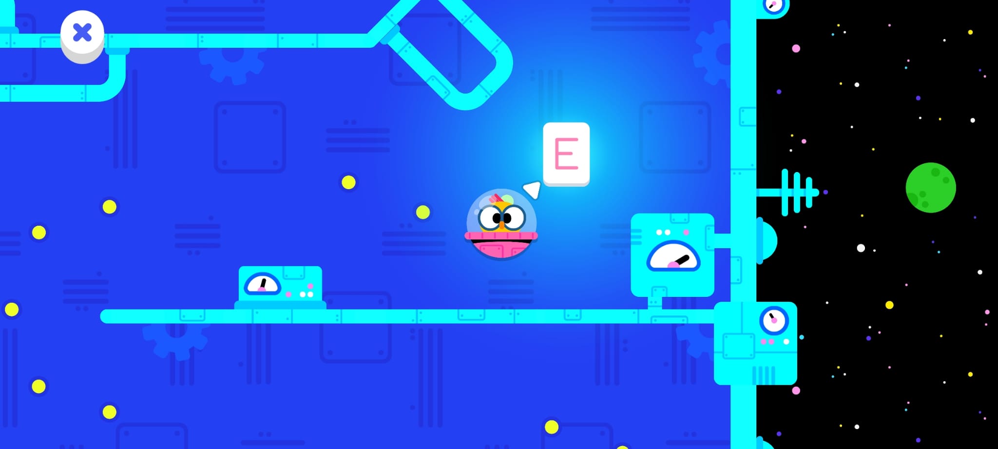 Bouncing Billy — arcade letter hunt