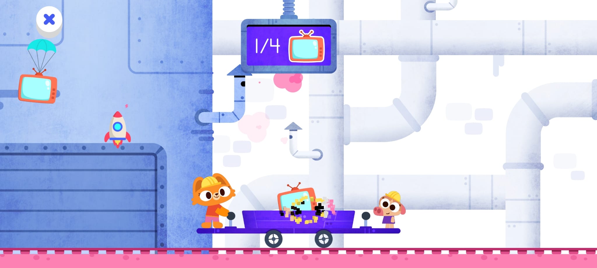 Wagon Catch — counting loop